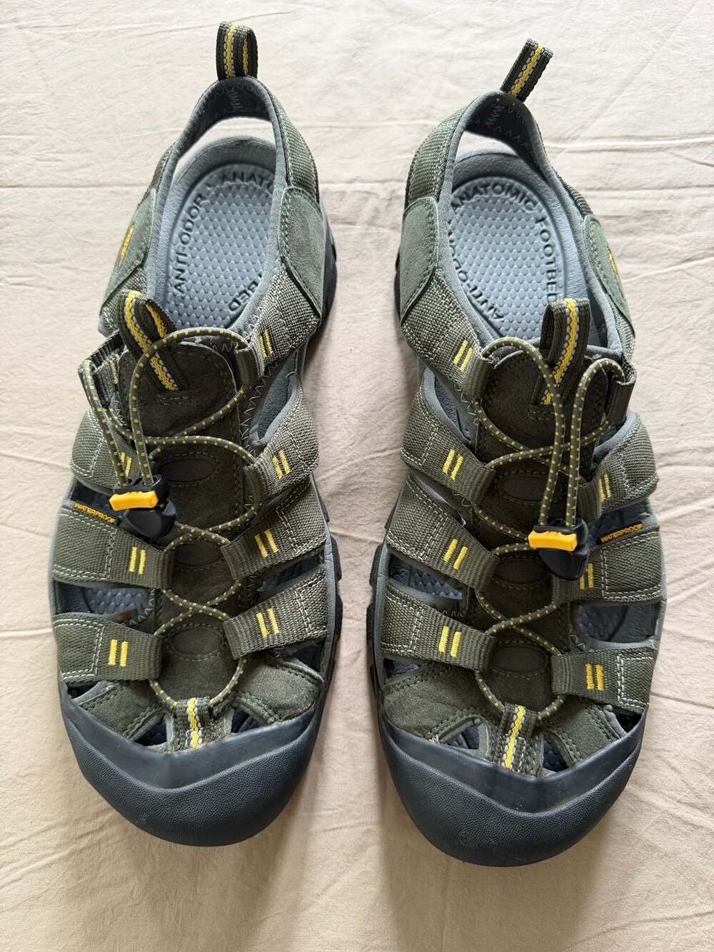 Keen Newport H2 Sandals Water Shoes Olive Green 14 US